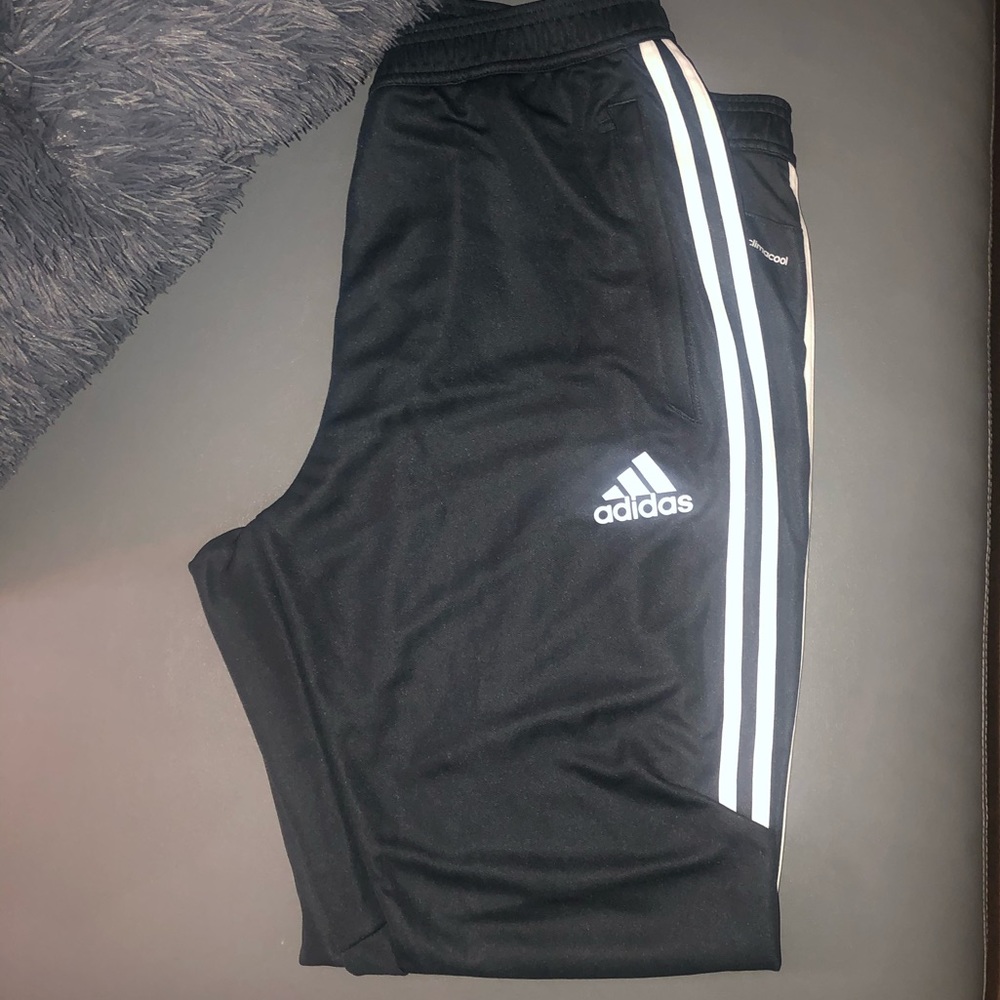 Gray Adidas Training Pants
